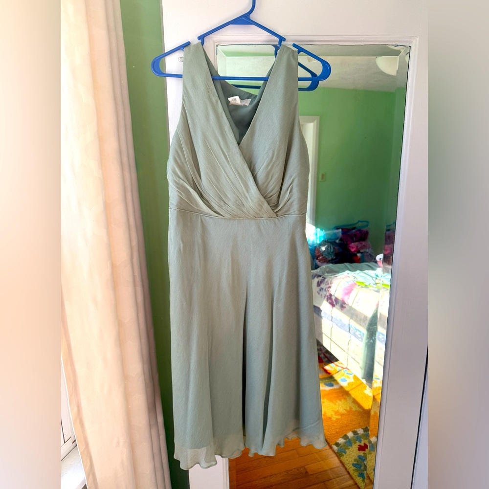 Beautiful J. Crew Bridesmaid Dress - Dusty Shale